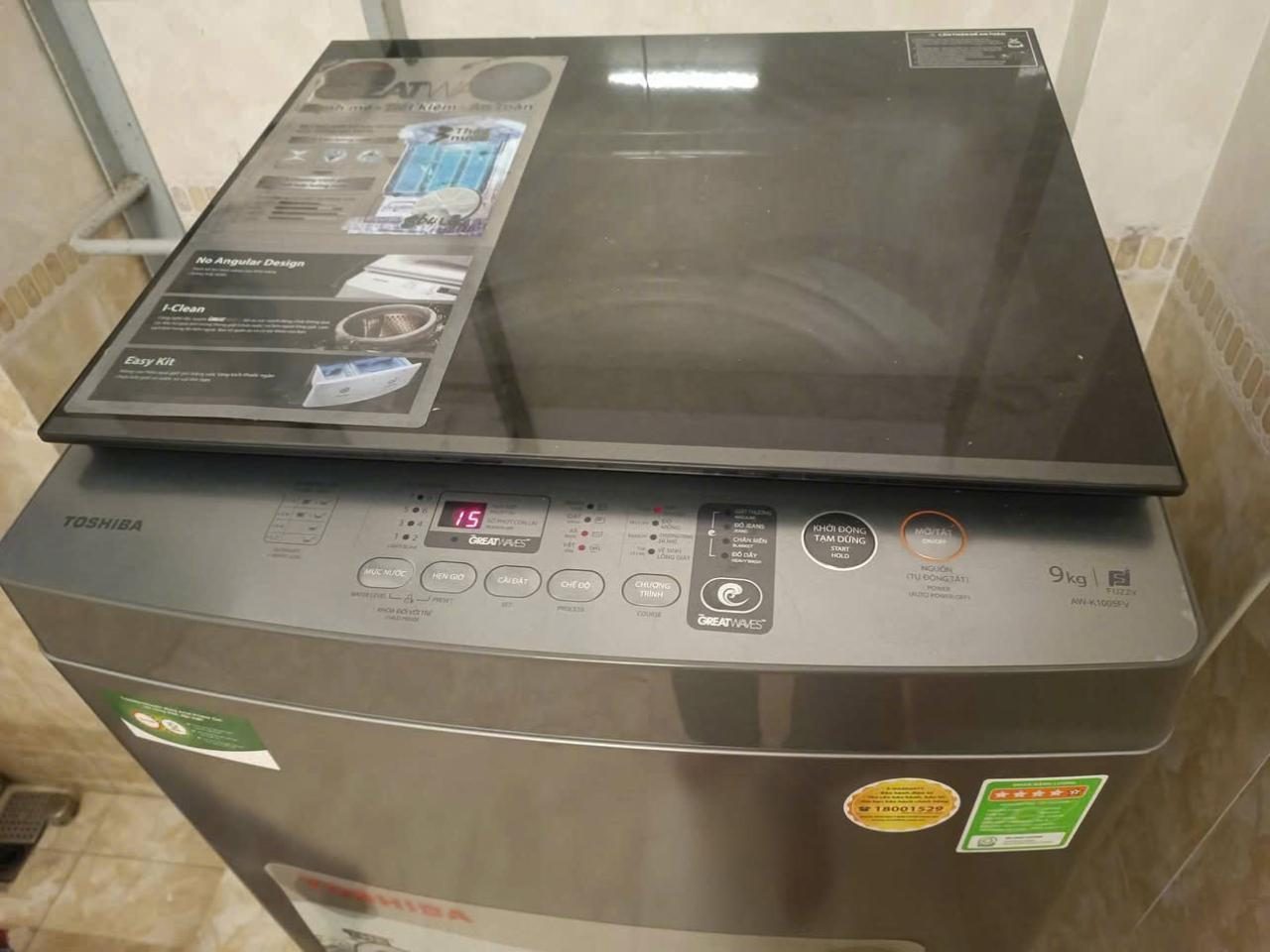 Sửa máy giặt Toshiba lồng đứng không hoạt động