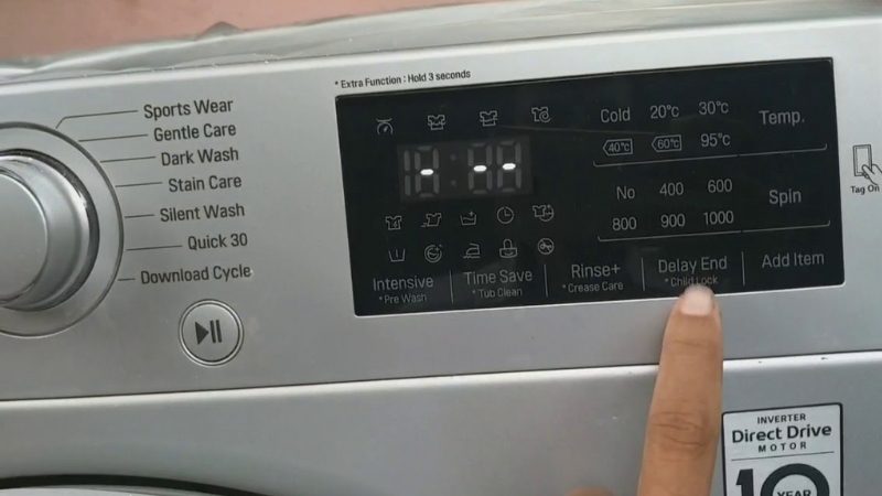 Thao tác xử lý lỗi CL máy giặt LG nhanh chóng