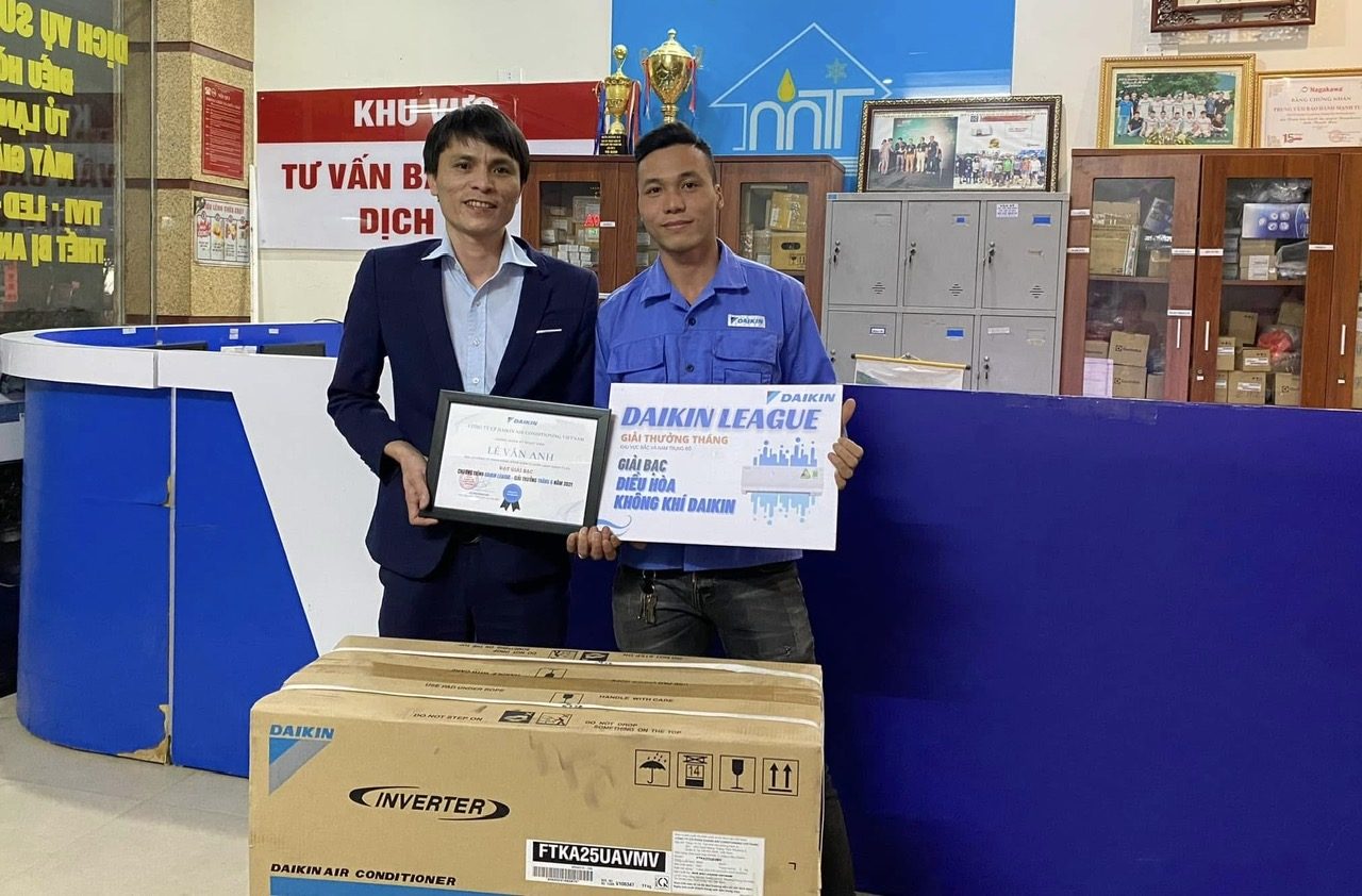 Trung tâm dịch vụ sửa chữa sửa chữa điều hòa Daikin